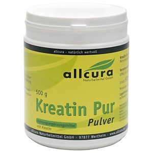 KREATIN PUR Pulver Premium Qualität Produktbild