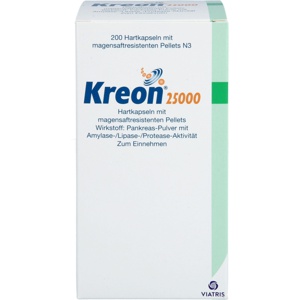 KREON 25.000 Hartkps.m.magensaftr.überz.Pellets Produktbild