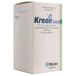 KREON 35.000 Ph.Eur.Lipase Einheiten msr.Hartkaps. Produktbild