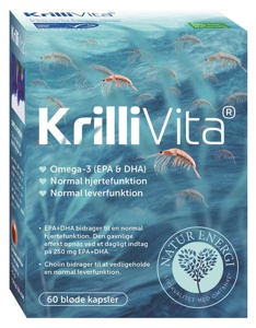 Krillivita 500 mg kapsler 60 stk. produktbillede