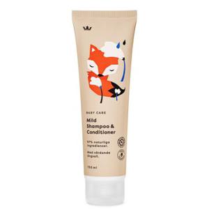 Kronans Apotek Baby Care Soft Shampoo & Conditioner 2-i-1 schampo och balsam till barn 150 ml produkt bild