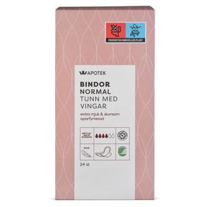 Kronans Apotek Bindor Normal Bindor med vingar 24 st produkt bild