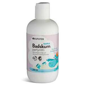 Kronans Apotek Doris Badskum Barn För barn parfymfri 250 ml produkt bild