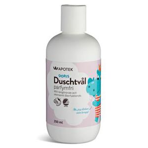 Kronans Apotek Doris Duschtvål Barn För barn parfymfri 250 ml produkt bild