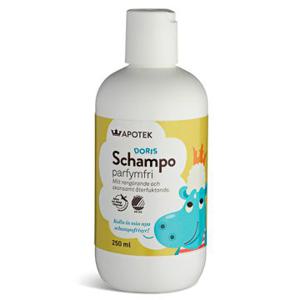 Kronans Apotek Doris Schampo För barn parfymfri 250 ml produkt bild