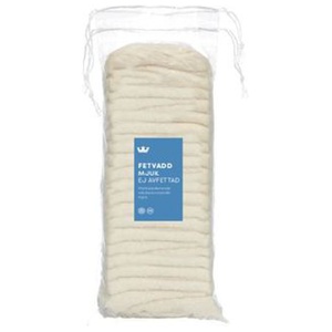 Kronans Apotek Fetvadd Mjuk Ej avfettad bomull, 25 g produkt bild
