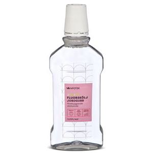 Kronans Apotek Fluorskölj Jordgubb Junior Fluorskölj för barn 6-12 år 500 ml produkt bild