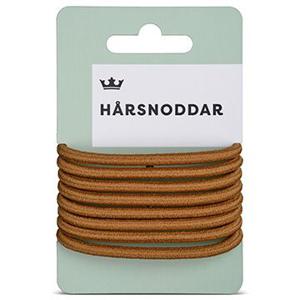Kronans Apotek Hårsnoddar Utan Metall Brun Hårsnoddar 8 st produkt bild