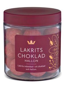 Kronans Apotek Lakritschoklad Hallon Godis 140 g produkt bild