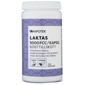 Kronans Apotek Laktas Kosttillskott 120 kapslar produkt bild