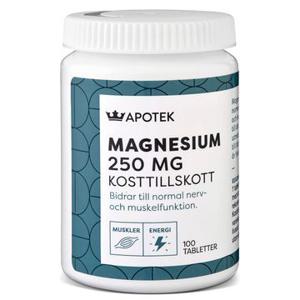 Kronans Apotek Magnesium 250 mg Tabletter 100 st produkt bild