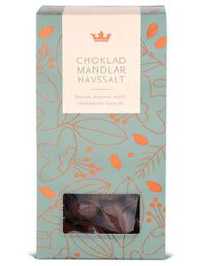 Kronans Apotek Mjölkchokladmandlar Med Havssalt Godis 150 g produkt bild