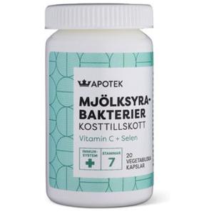 Kronans Apotek Mjölksyrabakterier Veganska kapslar 20 st produkt bild