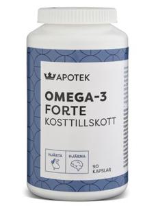 Kronans Apotek Omega-3 Forte Kapslar, 90 st produkt bild