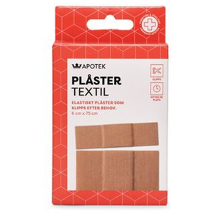 Kronans Apotek Plåster Textil Klippbar Natur Elastiskt textilplåster 1 st produkt bild