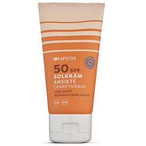 Kronans Apotek Solkräm Ansikte SPF 50 Solskydd parfymfri 50 ml produkt bild