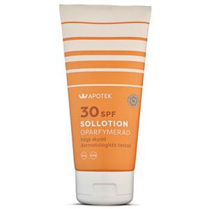 Kronans Apotek Sollotion SPF 30 Solskydd för kroppen 200 ml produkt bild