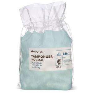 Kronans Apotek Tamponger Normal Tampong, 100 st produkt bild
