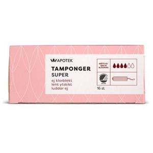 Kronans Apotek Tamponger Super Tampong, 16 st produkt bild