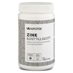 Kronans Apotek Zink Tabletter 100 st produkt bild