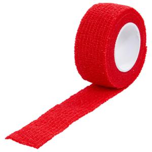 Kruuse Vet-Flex Röd 2,5 cm x 4,5 m produkt bild