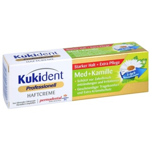 KUKIDENT Haftcreme Med+Kamille Produktbild