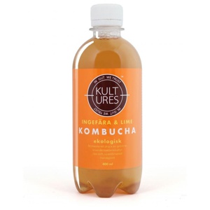 Kultures Kombucha, Ingefära & Lime, 400 ml produkt bild