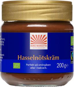 Hasselnötskräm 200 g produkt bild