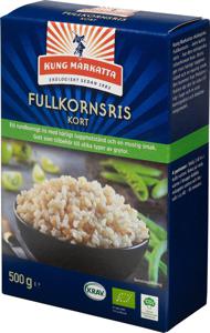 Kung Markatta Fullkornsris Kort 500 g produkt bild
