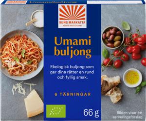 Kung Markatta Umamibuljongtärningar 6 st produkt bild