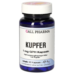 KUPFER 1 mg GPH Kapseln Produktbild