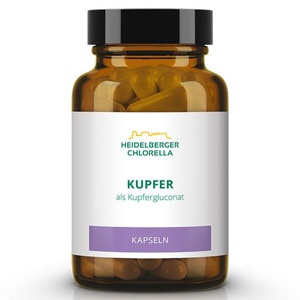 KUPFER ALS Kupfergluconat Kapseln Produktbild