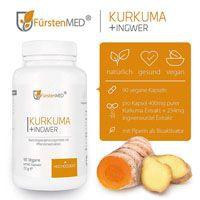 KURKUMA+INGWER Kapseln Produktbild