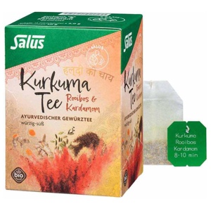 KURKUMA TEE Rooibos & Kardamom Bio Salus Fbtl. Produktbild