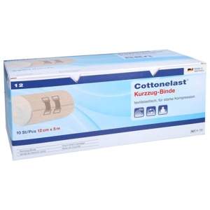 KURZZUGBINDE Cottonelast 12 cmx5 m Produktbild