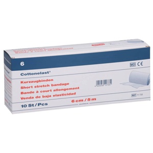KURZZUGBINDE Cottonelast 6 cmx5 m Produktbild