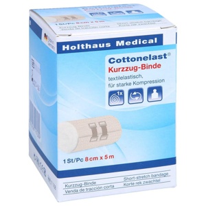 KURZZUGBINDE Cottonelast 8 cmx5 m Produktbild