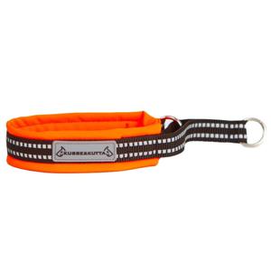 Kusse&Kutta Hundhalsband Halvstryp Orange (5) produkt bild
