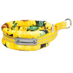 Kusse&Kutta Hundhalsband Solrosor produkt bild