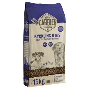 Kyckling & Ris Hundfoder - 15 kg produkt bild