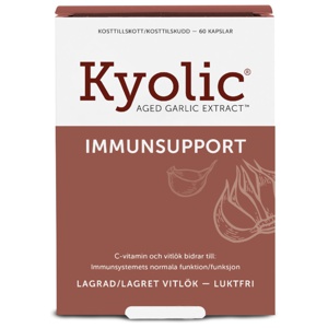 Kyolic Aged Carlic Extract + Immunsupport 60 kapslar produkt bild