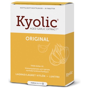Kyolic Original 600 mg, 30 tabl produkt bild