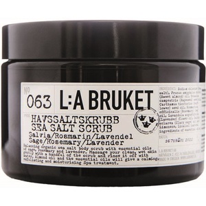 L:a Bruket 063 Sea Salt Scrub Sage/Rosemary/Lavender 420 g Produktbild