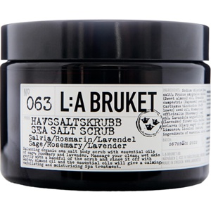 L:a Bruket 063 Havssaltskrubb Salvia/Rosmarin/Lavendel 420 g produktbillede