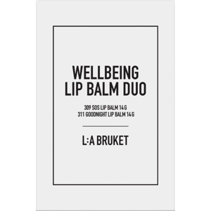 L:a Bruket 324 Wellbeing Lip Balm Duo 28 g Produktbild