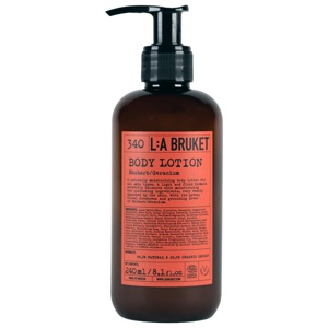 L:A BRUKET Body Lotion Rhubarb/Geranium 240 ml produktbillede