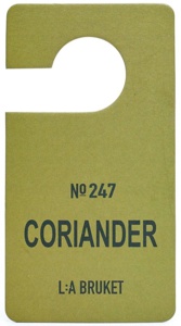 L:a Bruket 247 Fragrance Tag Coriander produktbillede