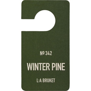 L:a Bruket Fragrance Tag 342 Winter Pine 1 stk produktbillede