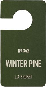L:a Bruket Fragrance Tag 342 Winter Pine produkt bild