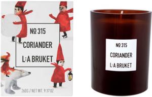 L:a Bruket Gift Box Winter Sleeve Coriander Candle 260 g produkt bild